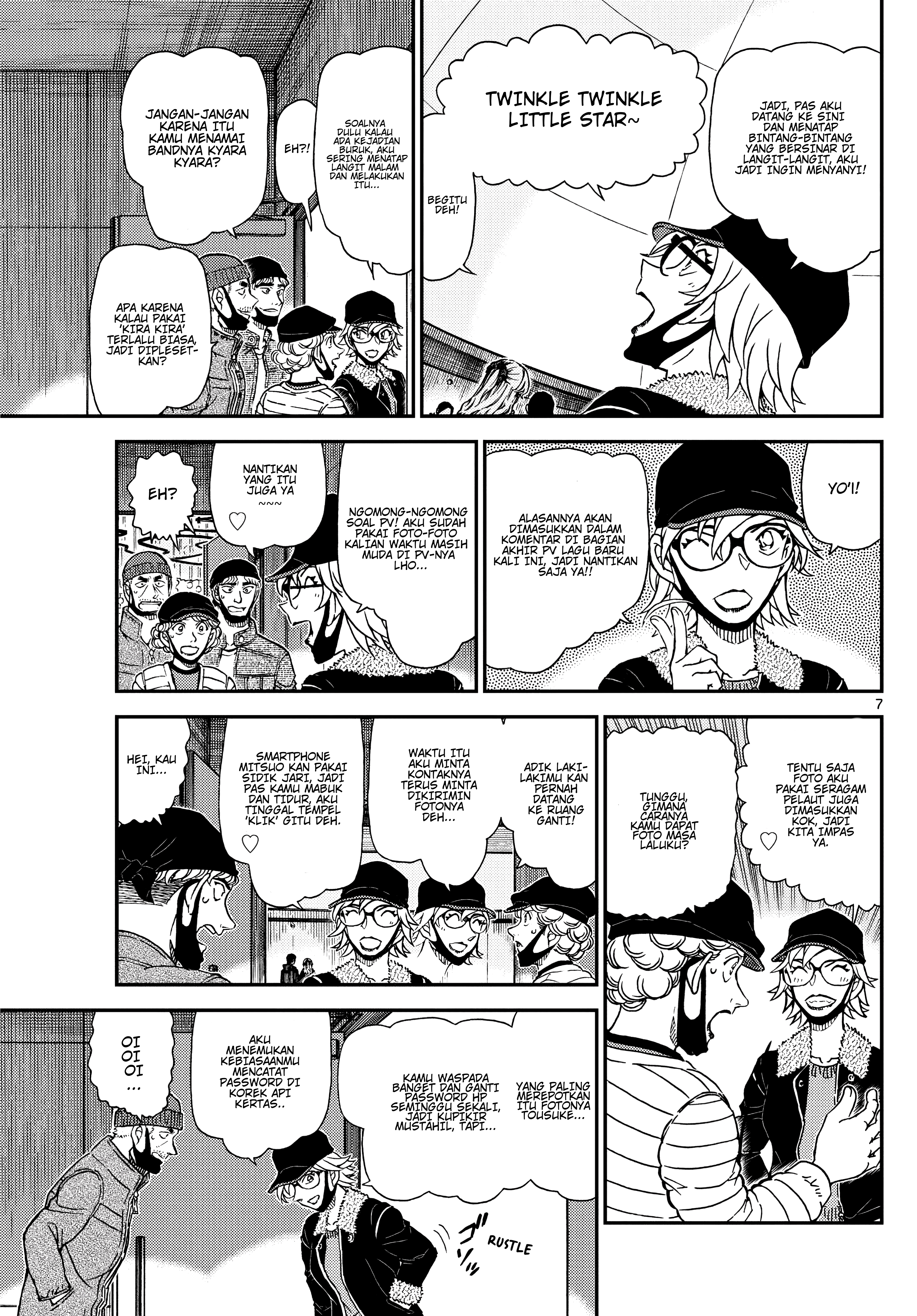 Detective Conan Chapter 1157 - halaman 7