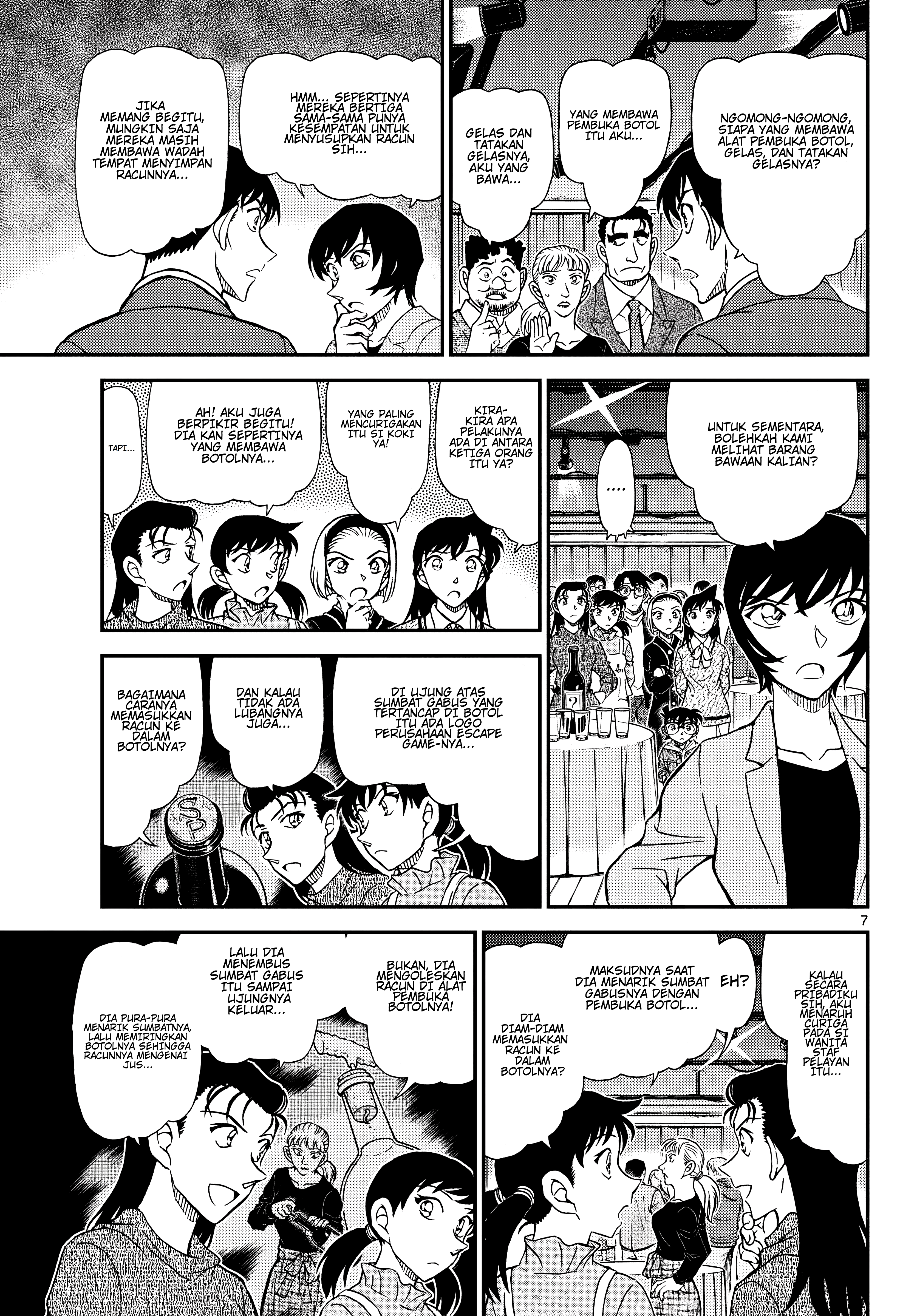Detective Conan Chapter 1161 - halaman 9