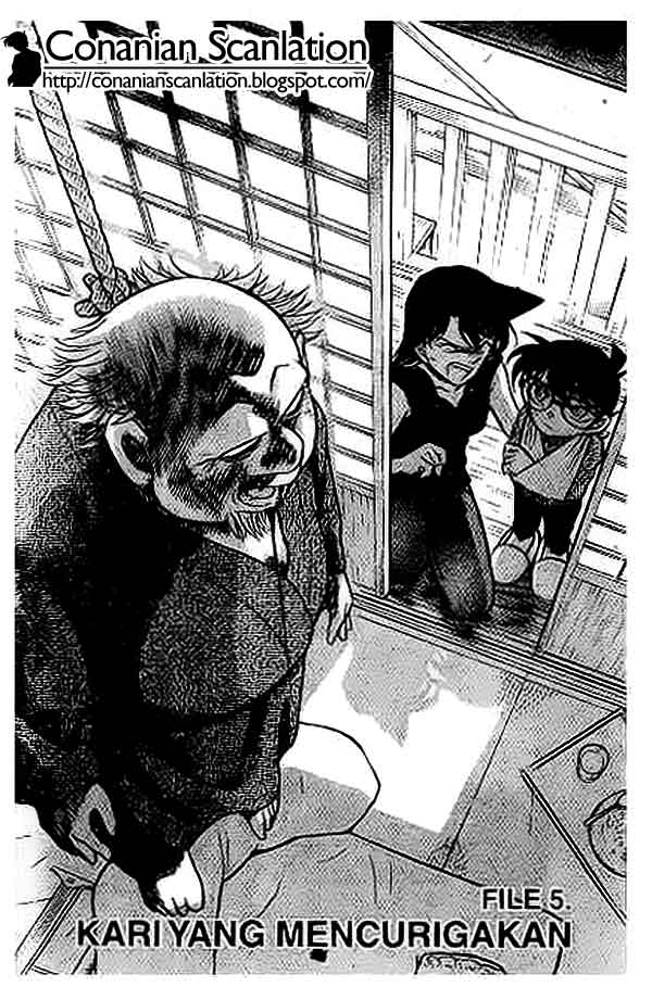 Detective Conan Chapter 408 - halaman 1