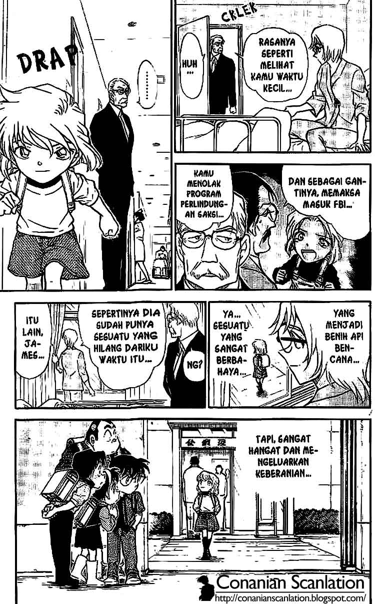Detective Conan Chapter 437 - halaman 18