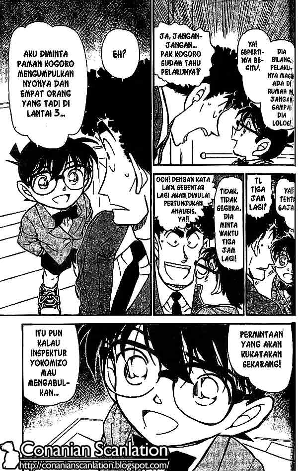 Detective Conan Chapter 497 - halaman 16