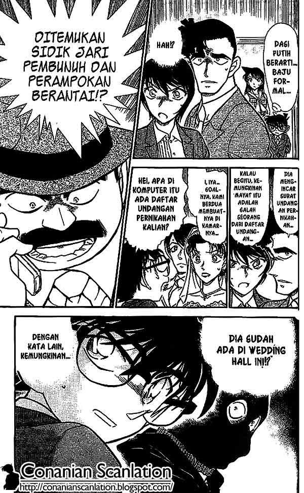 Detective Conan Chapter 535 - halaman 16