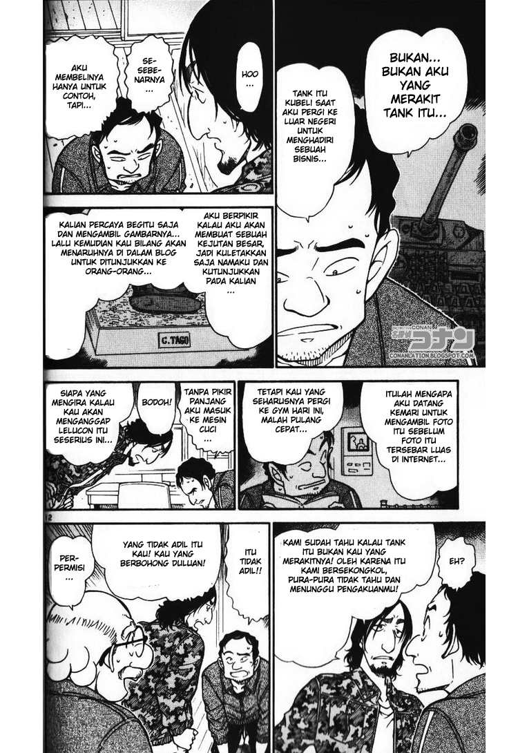 Detective Conan Chapter 584 - halaman 12
