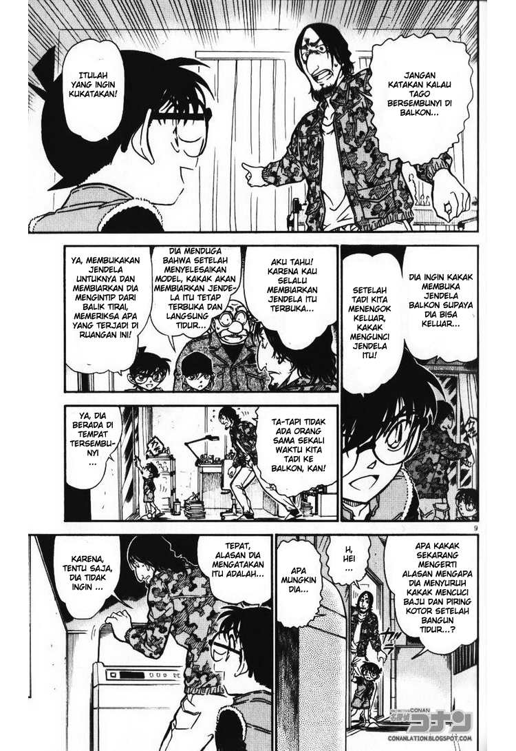 Detective Conan Chapter 584 - halaman 9