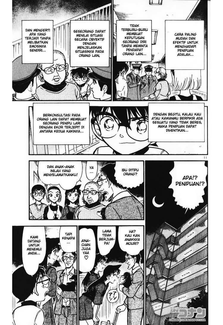 Detective Conan Chapter 586 - halaman 11