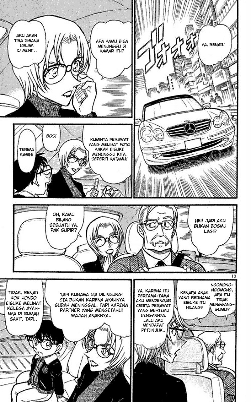 Detective Conan Chapter 595 - halaman 13
