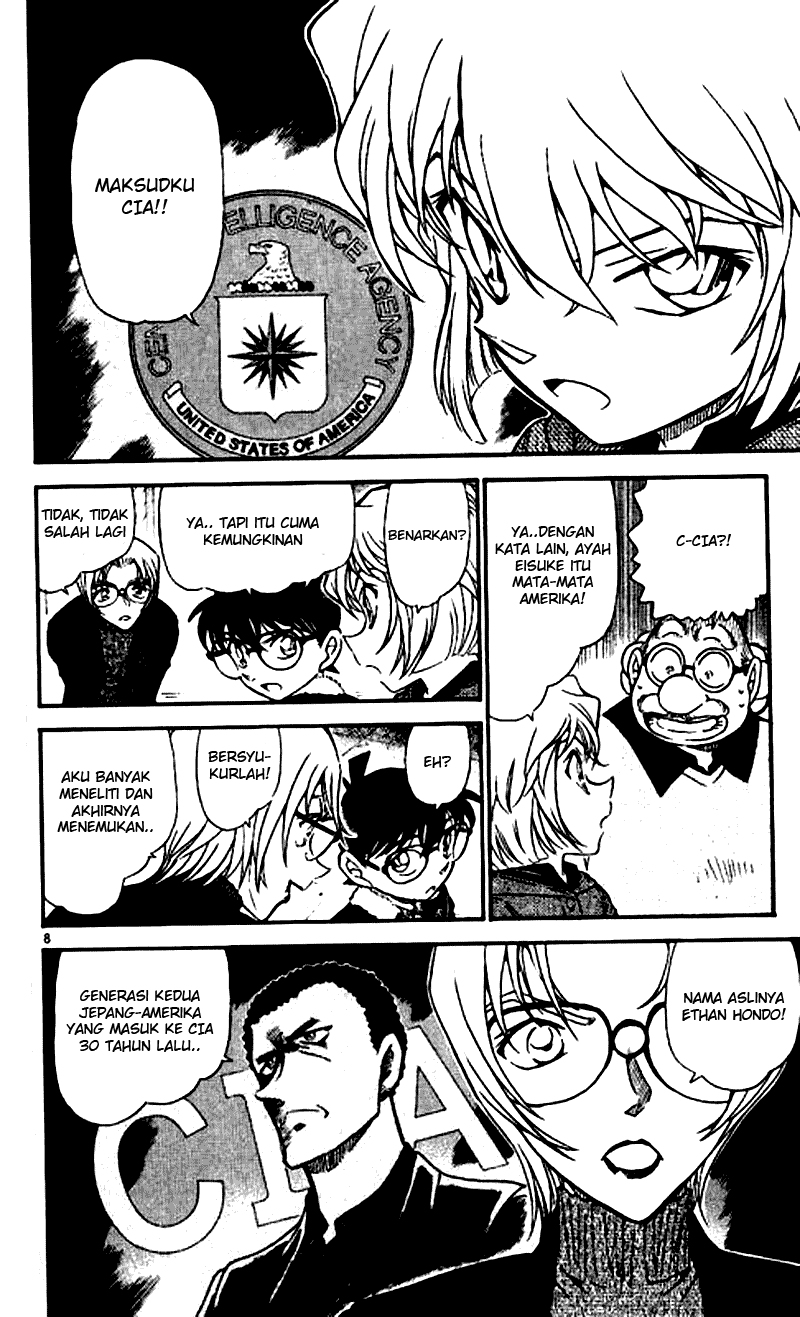 Detective Conan Chapter 595 - halaman 8
