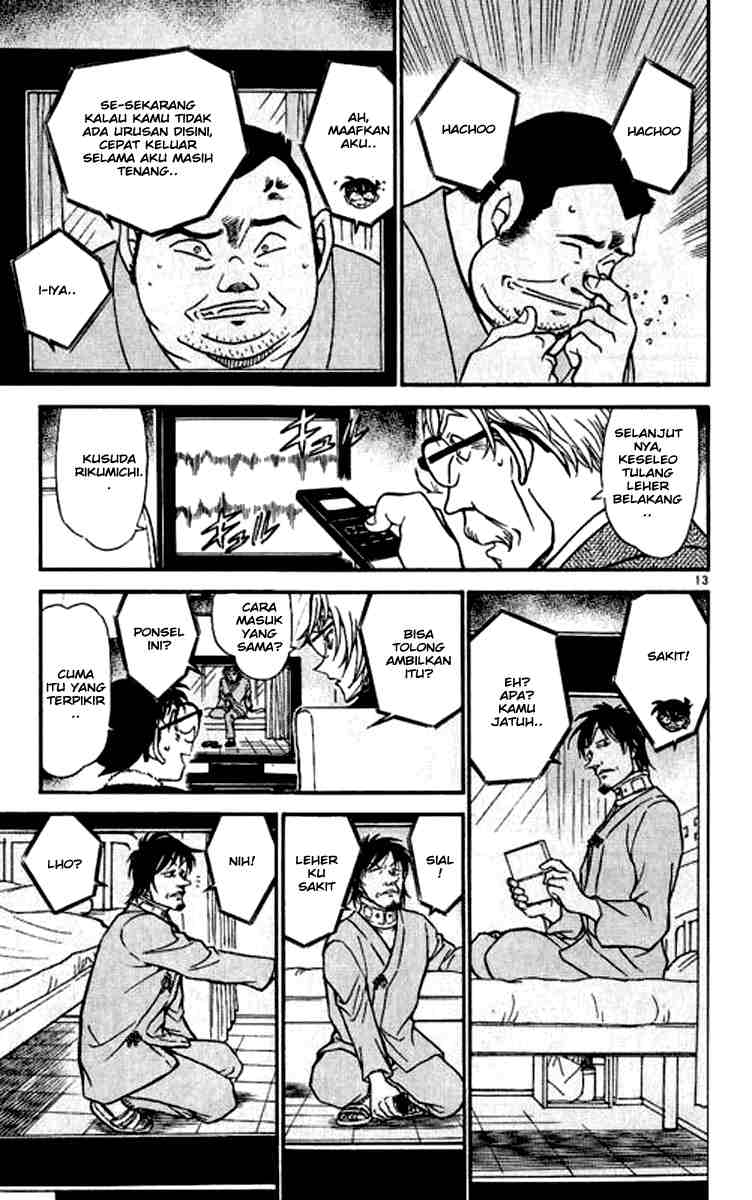 Detective Conan Chapter 597 - halaman 14