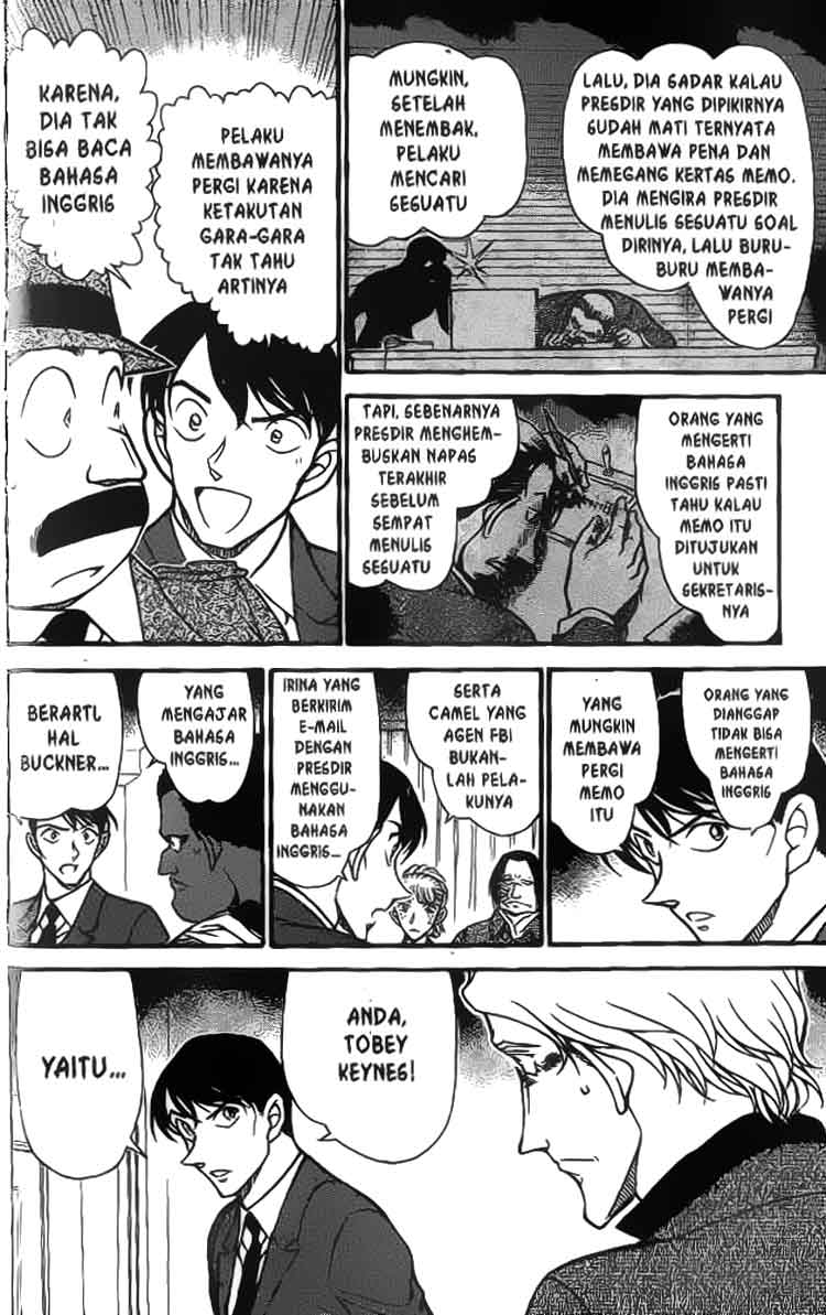 Detective Conan Chapter 608 - halaman 9