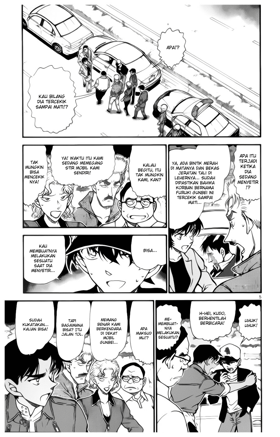 Detective Conan Chapter 654 - halaman 5