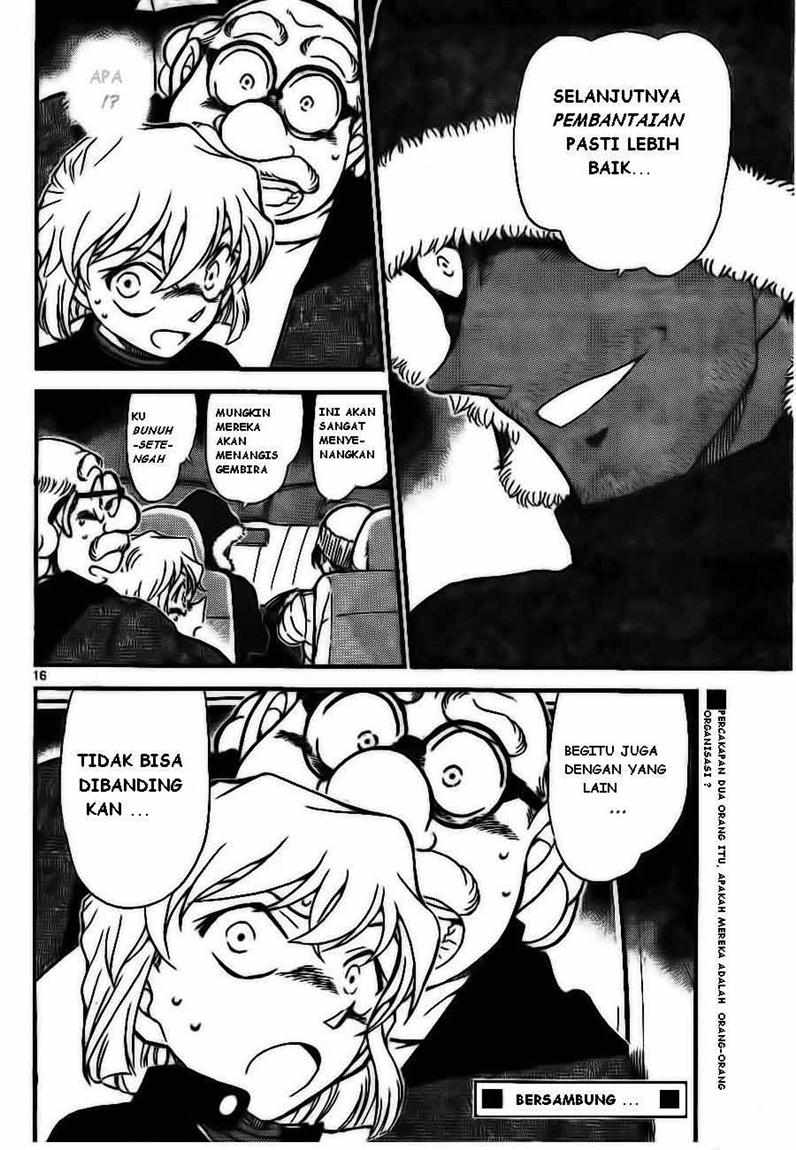 Detective Conan Chapter 680 - halaman 16