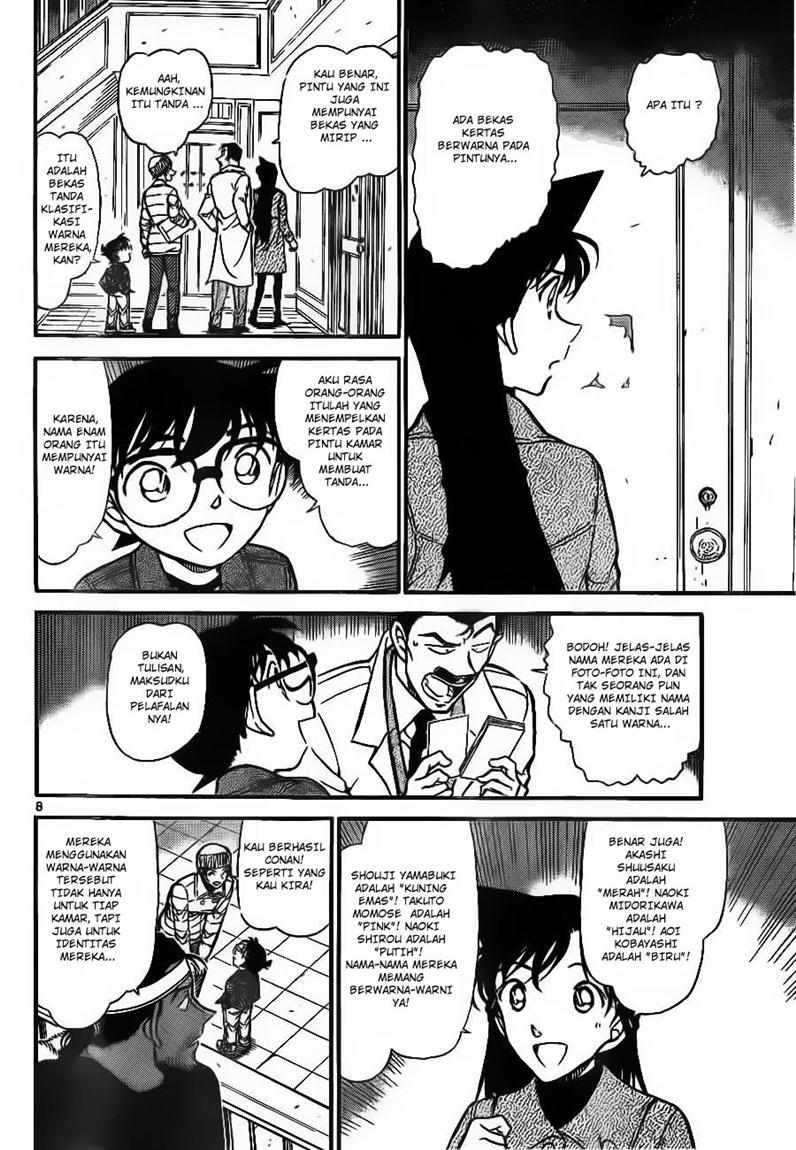 Detective Conan Chapter 682 - halaman 8