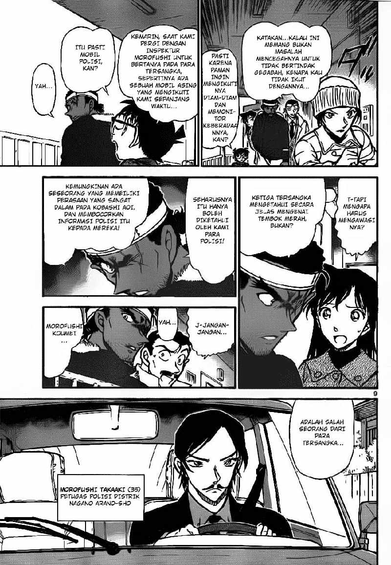 Detective Conan Chapter 684 - halaman 9