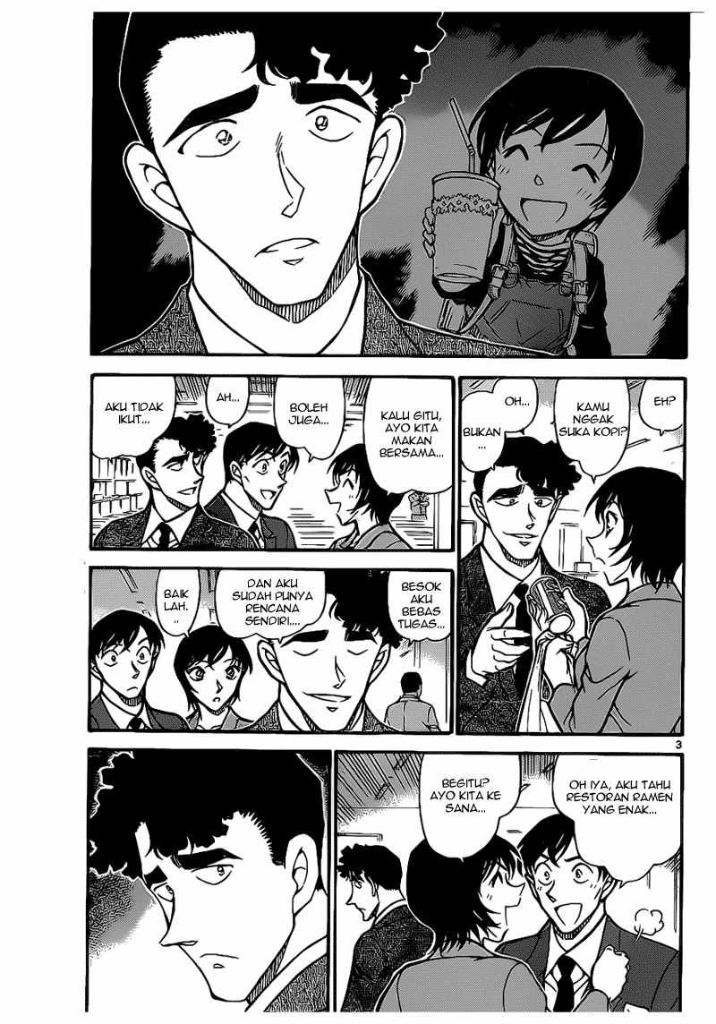 Detective Conan Chapter 687 - halaman 3