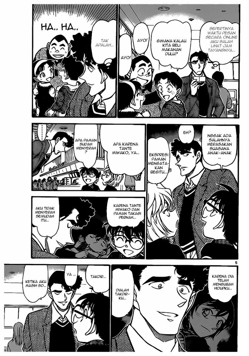 Detective Conan Chapter 687 - halaman 5