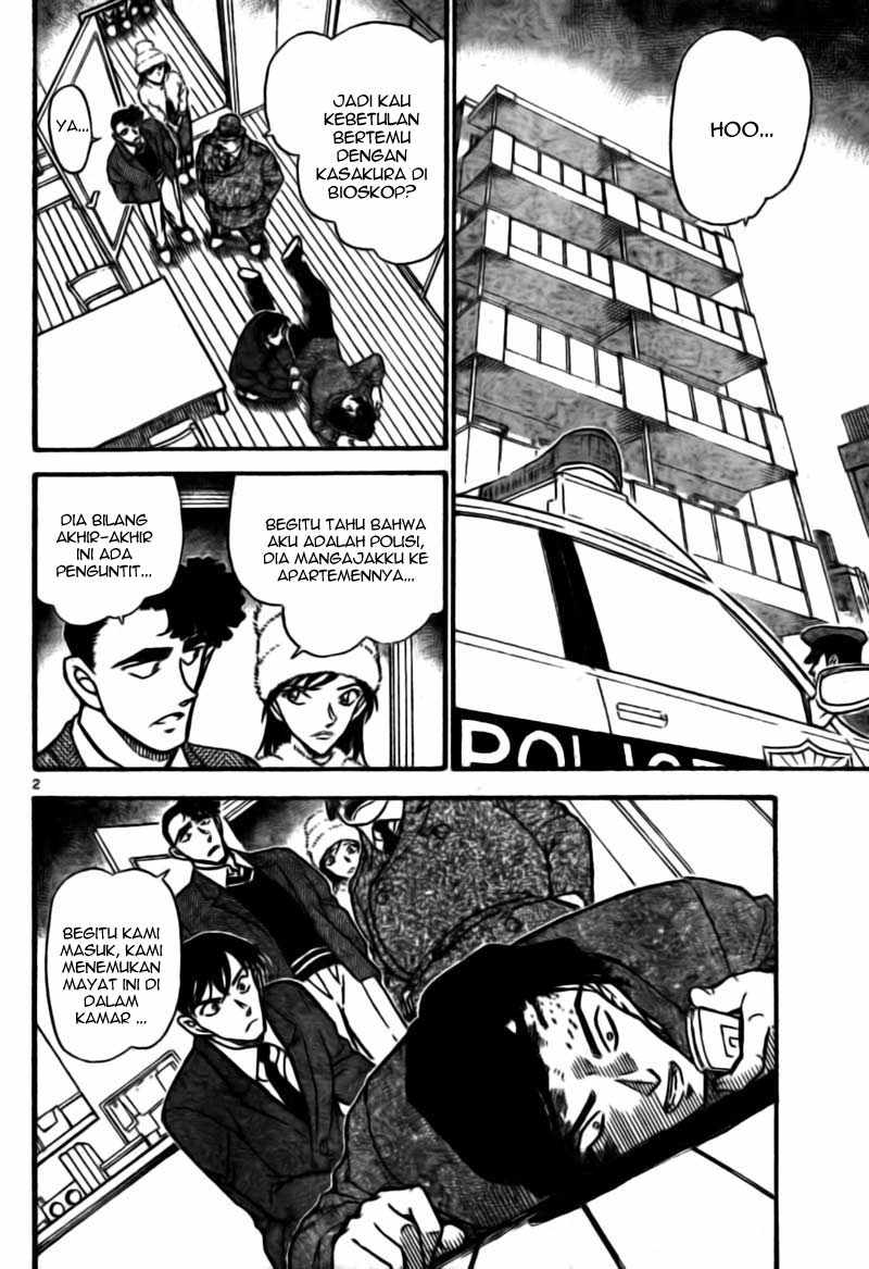 Detective Conan Chapter 688 - halaman 2