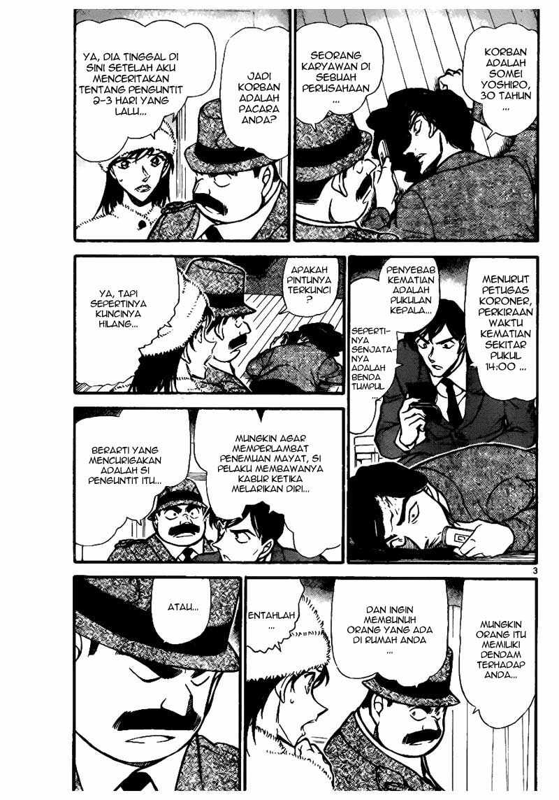 Detective Conan Chapter 688 - halaman 3