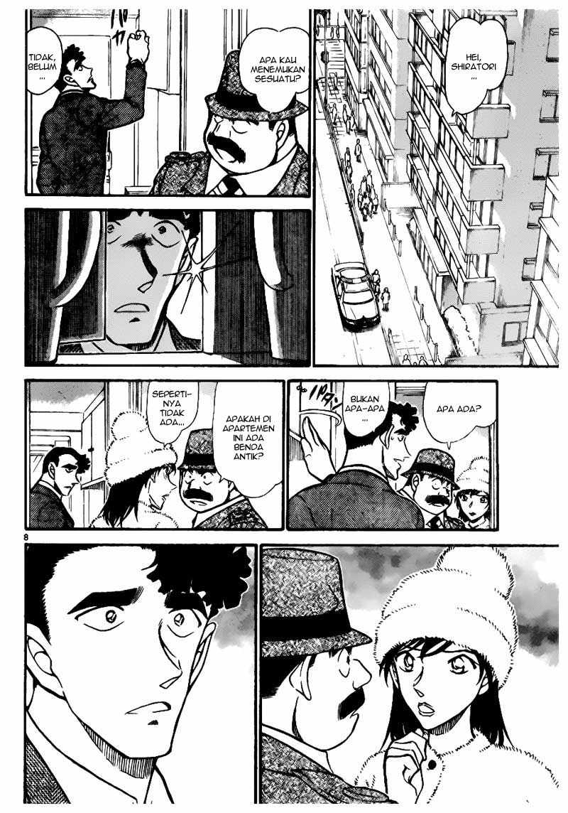 Detective Conan Chapter 688 - halaman 8