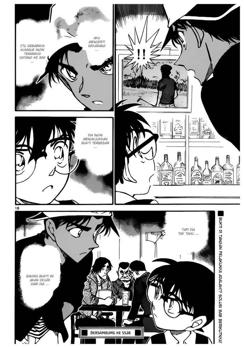 Detective Conan Chapter 694 - halaman 16