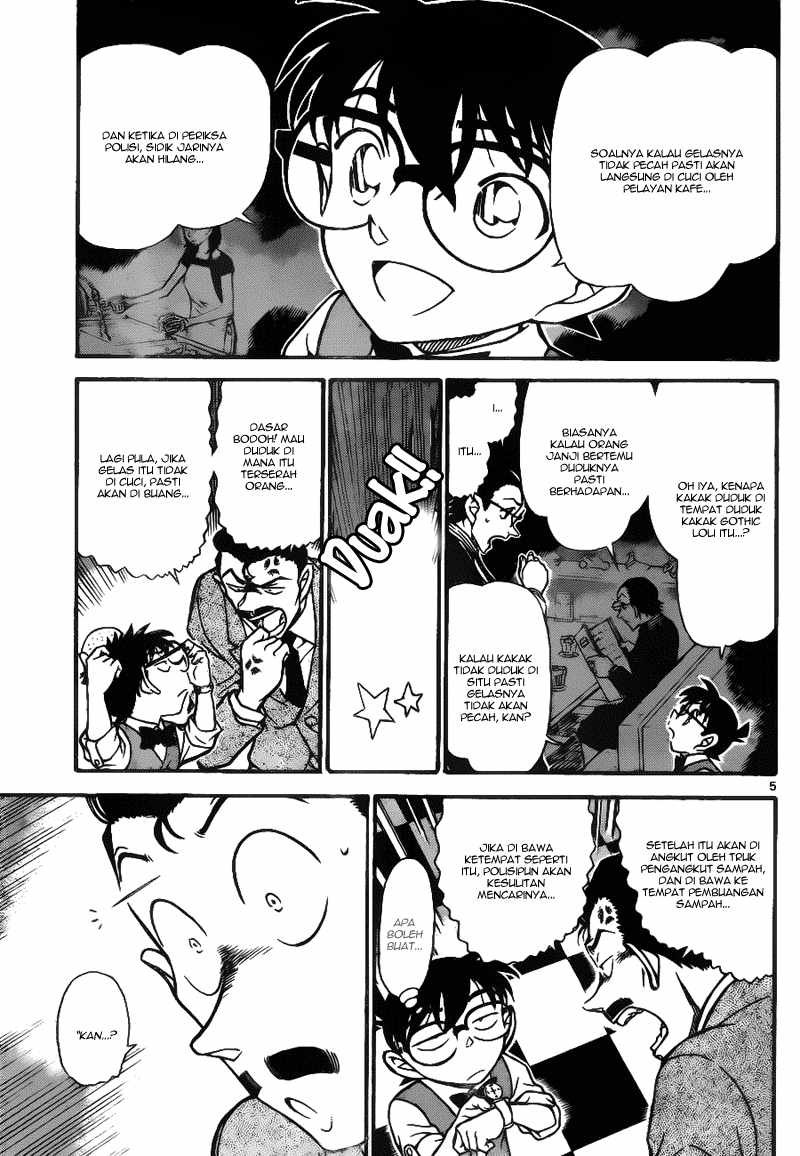 Detective Conan Chapter 698 - halaman 5