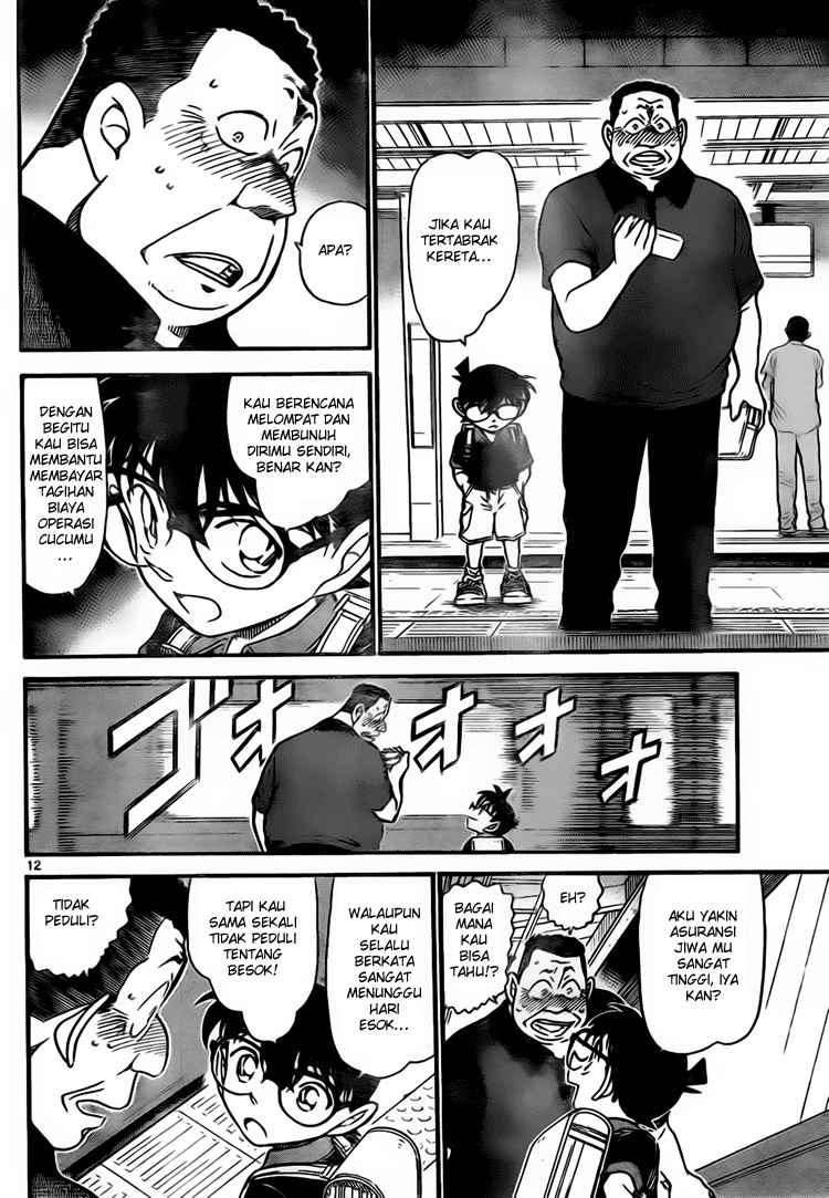 Detective Conan Chapter 699 - halaman 12
