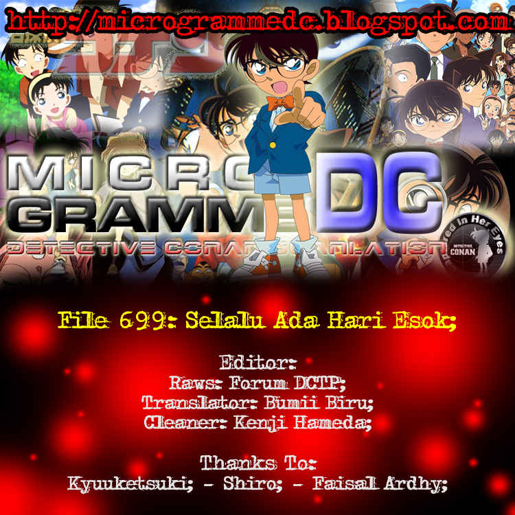 Detective Conan Chapter 699 - halaman 17