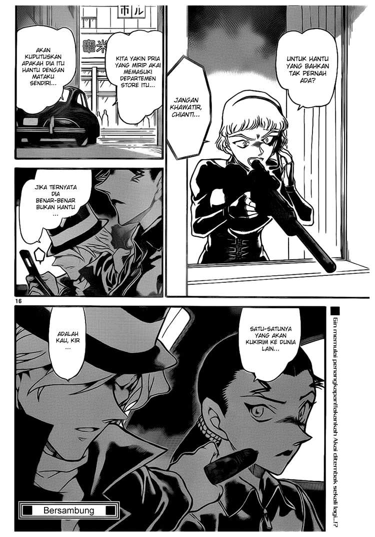 Detective Conan Chapter 701 - halaman 16