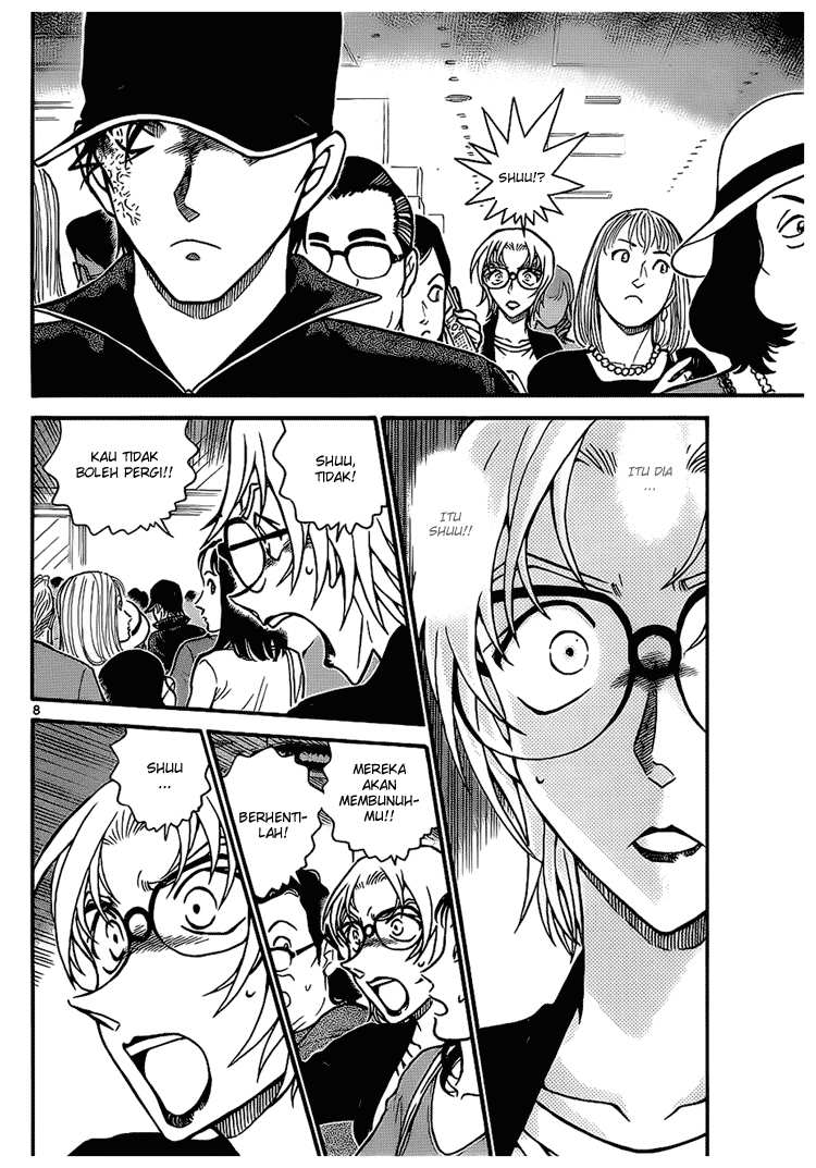 Detective Conan Chapter 704 - halaman 8