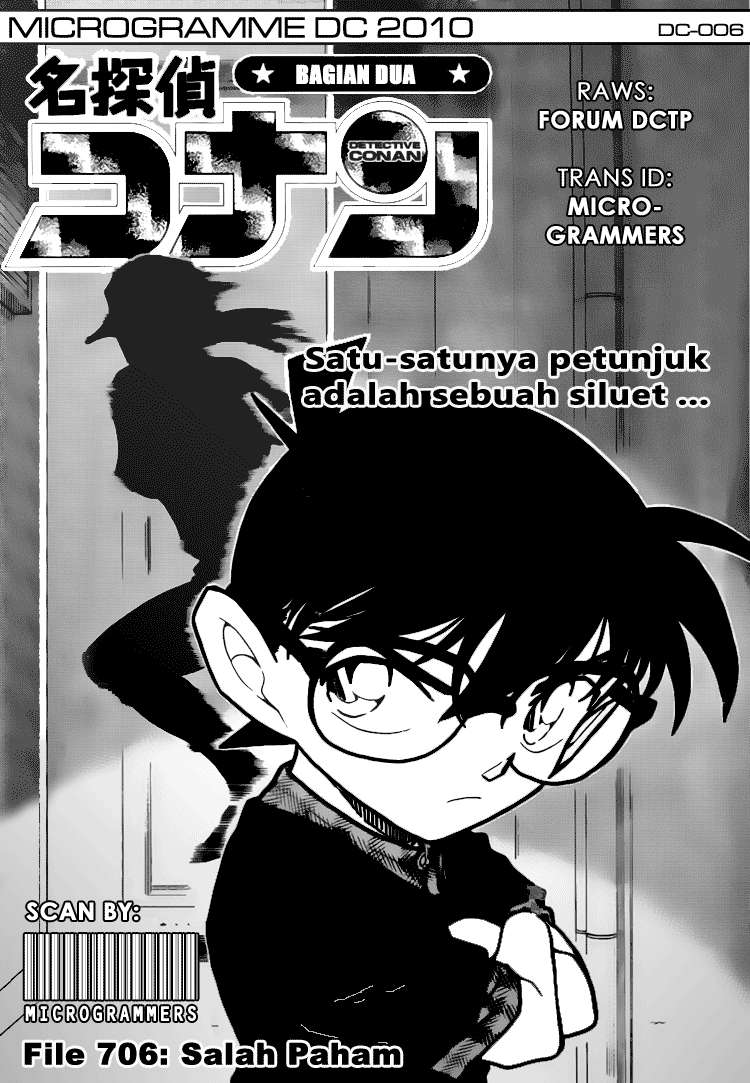 Detective Conan Chapter 706 - halaman 1