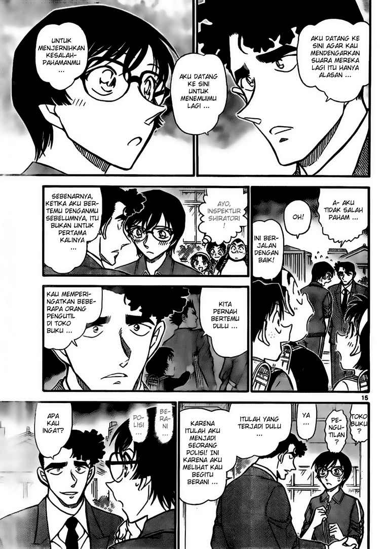 Detective Conan Chapter 707 - halaman 15