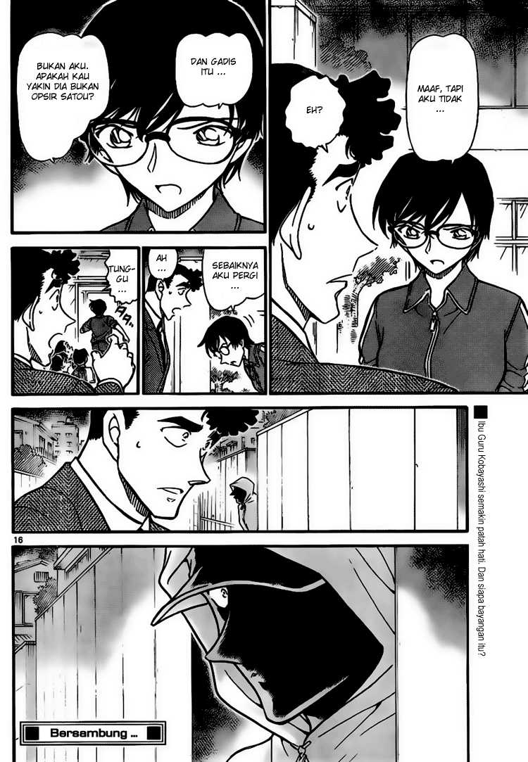 Detective Conan Chapter 707 - halaman 16