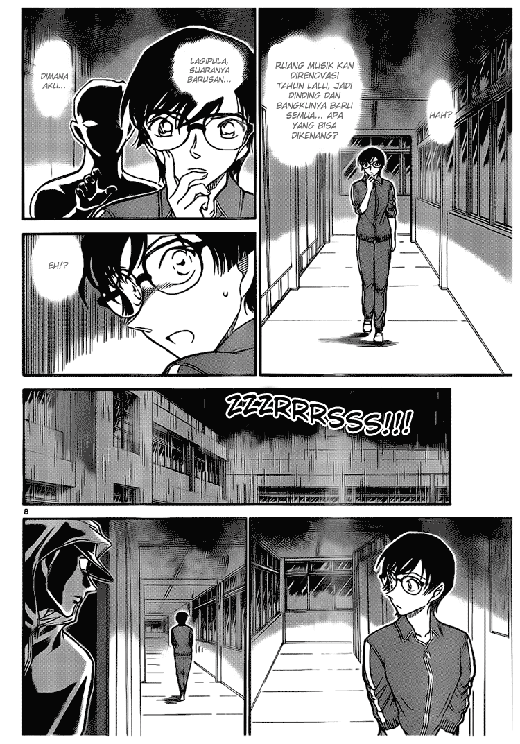 Detective Conan Chapter 708 - halaman 8