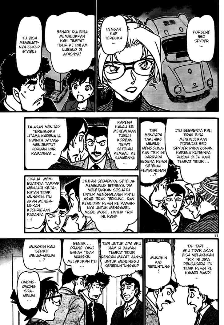 Detective Conan Chapter 711 - halaman 11