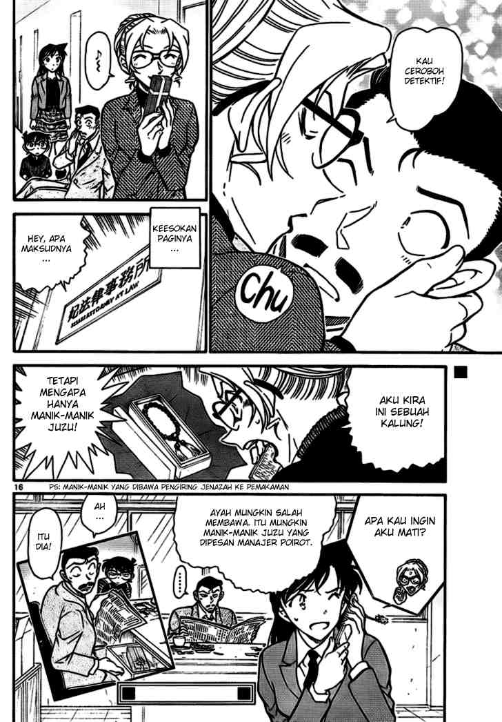 Detective Conan Chapter 711 - halaman 16