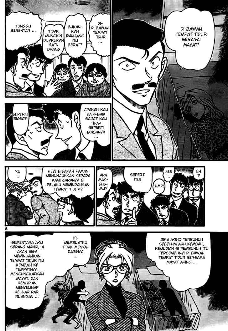 Detective Conan Chapter 711 - halaman 8