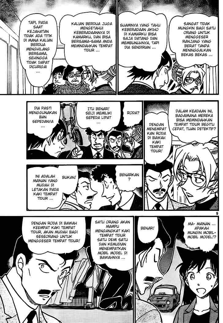 Detective Conan Chapter 711 - halaman 9
