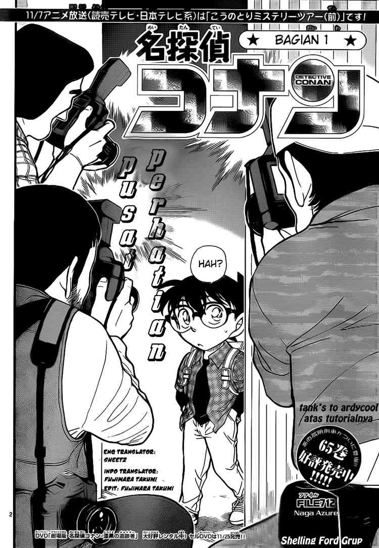 Detective Conan Chapter 712 - halaman 2