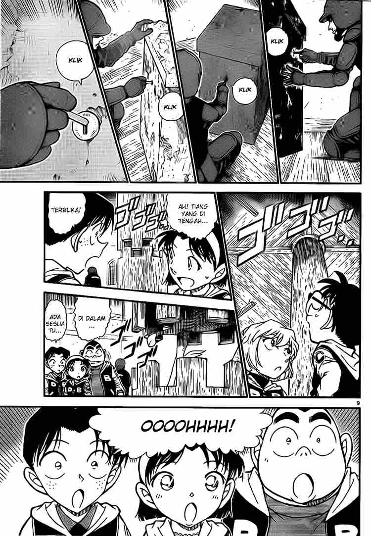 Detective Conan Chapter 712 - halaman 9