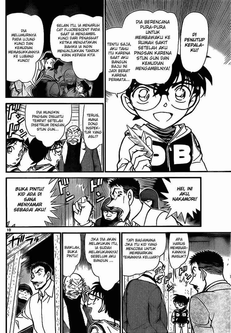 Detective Conan Chapter 715 - halaman 10