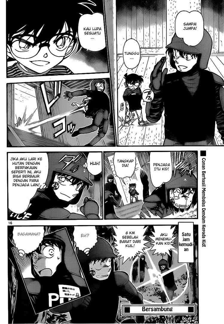 Detective Conan Chapter 715 - halaman 16
