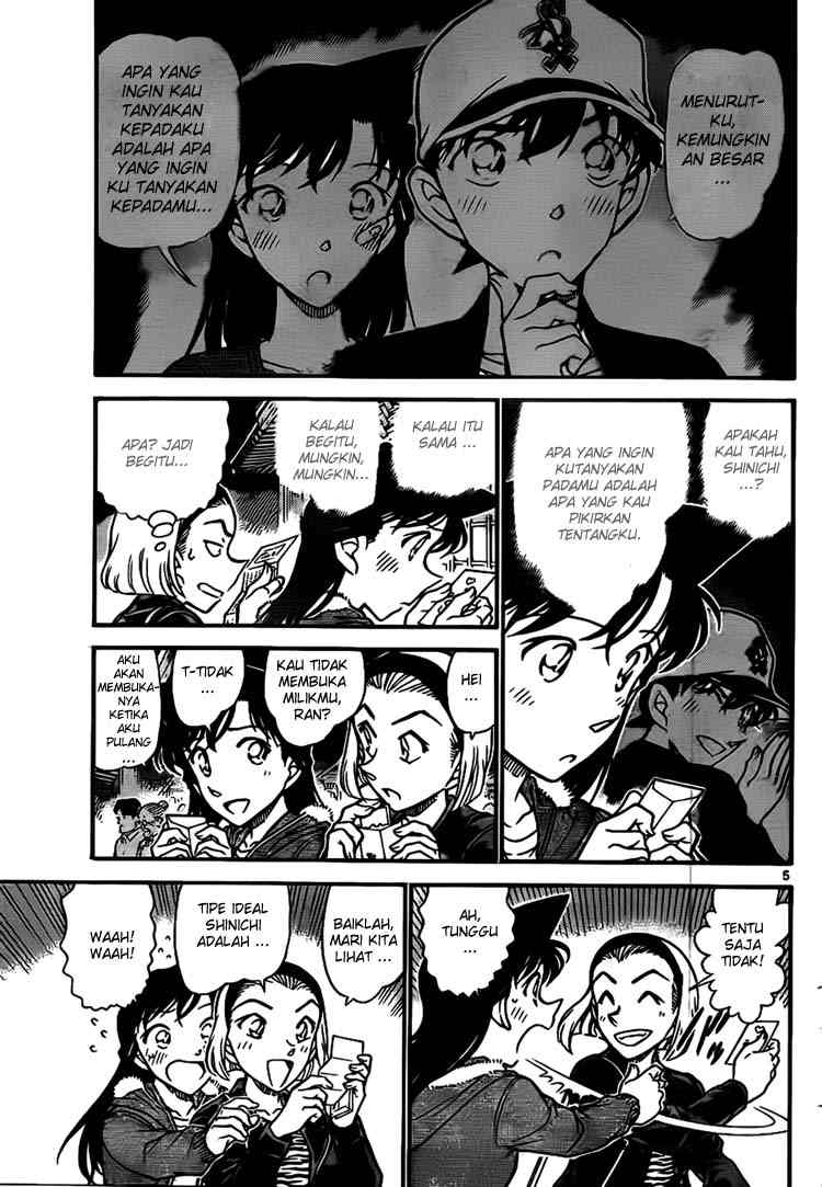 Detective Conan Chapter 716 - halaman 5