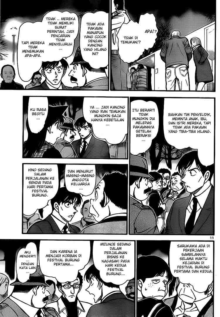 Detective Conan Chapter 717 - halaman 11
