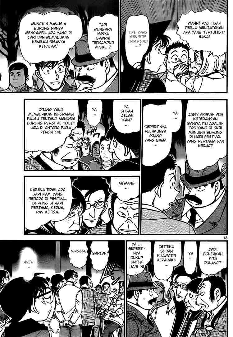 Detective Conan Chapter 717 - halaman 13