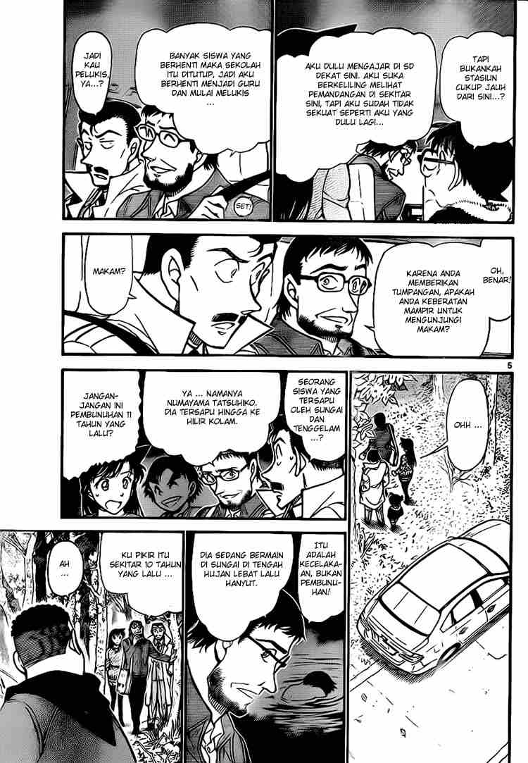 Detective Conan Chapter 719 - halaman 5