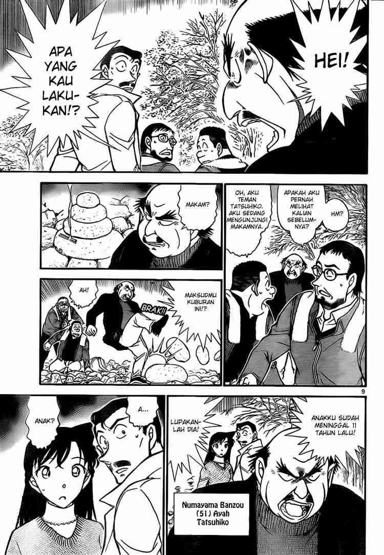 Detective Conan Chapter 719 - halaman 9
