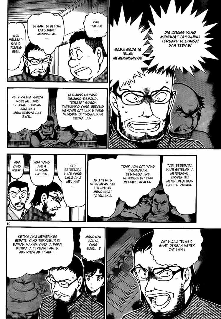 Detective Conan Chapter 721 - halaman 10