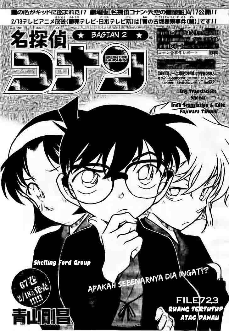Detective Conan Chapter 723 - halaman 1