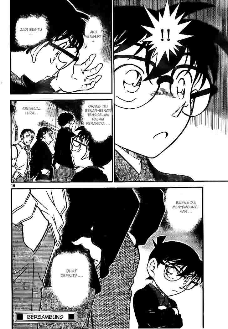 Detective Conan Chapter 723 - halaman 16