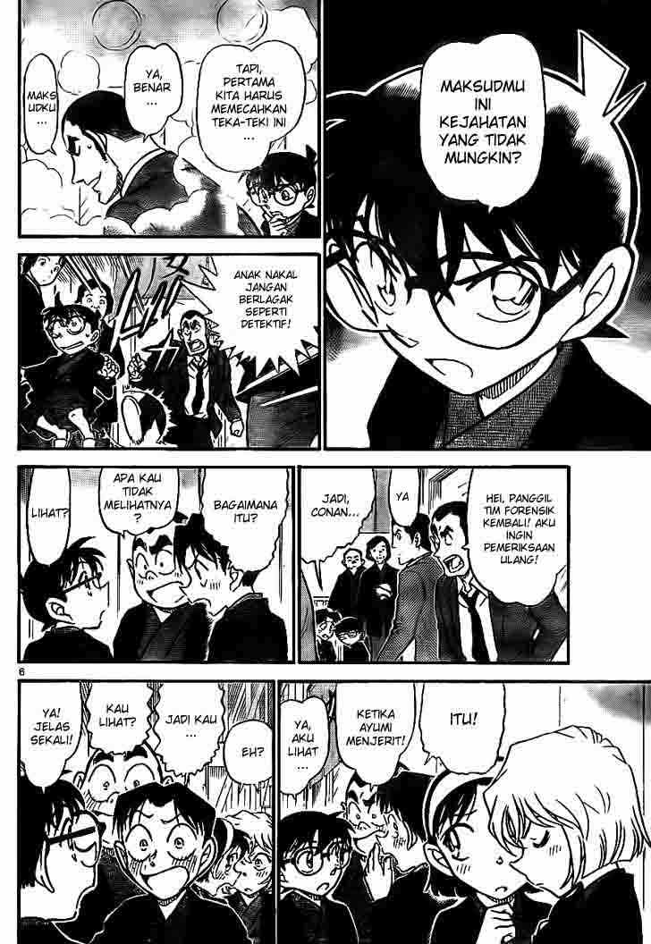 Detective Conan Chapter 723 - halaman 6