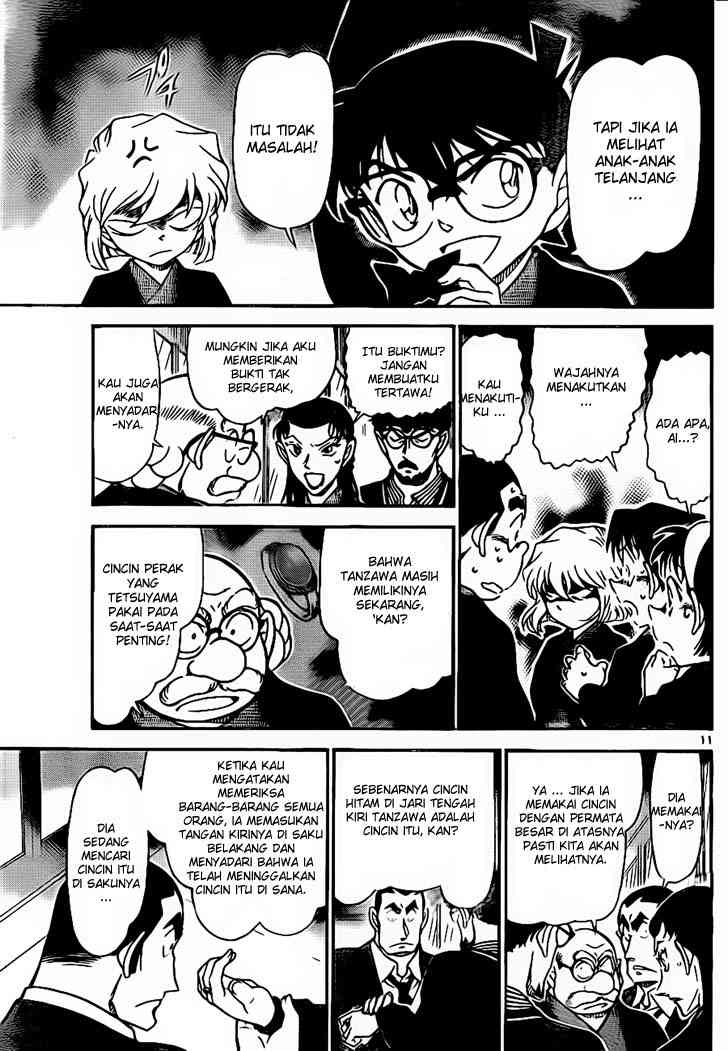 Detective Conan Chapter 724 - halaman 11